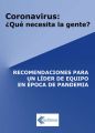 Coronavirus: ?que necesita la gente?