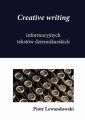 Creative writing tekstow dziennikarskich