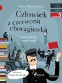 Czlowiek z czerwona choragiewka