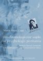 Fenomenologiczne watki w psychologii poznania