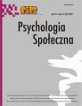 Psychologia Spoleczna nr 2(41)/2017