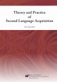 „Theory and Practice of Second Language Acquisition” 2016. Vol. 2 (2)