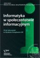 Informatyka w spoleczenstwie informacyjnym