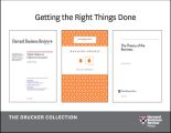 Get the Right Things Done: The Drucker Collection (6 Items)