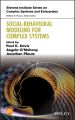 Social-Behavioral Modeling for Complex Systems